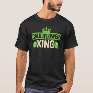 Blumenkohlkönig Gemüse Vegan Vegetarisch Gemüse T-Shirt