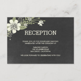 Blumenkohlschalen Hochzeitkarten Begleitkarte