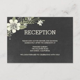 Blumenkohlschalen Hochzeitkarten Begleitkarte