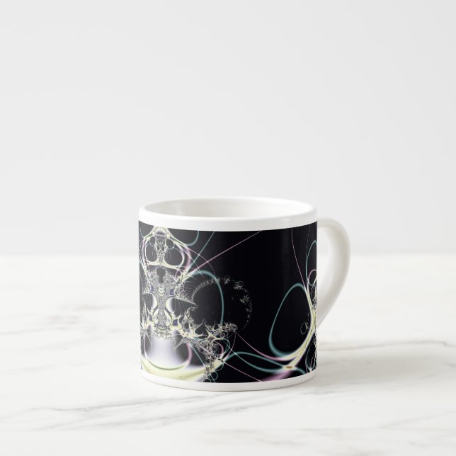 Blumenkönigin Espressotasse (Vorderseite Rechts)