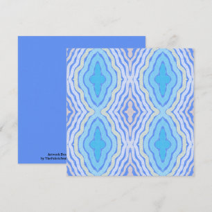 Blumenkornblume - Shabby Chic-Design Karte