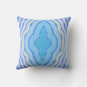 Blumenkornblume - Shabby Chic-Design Kissen