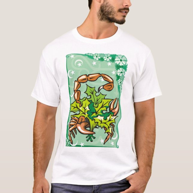 Blumenkorpion T-Shirt (Vorderseite)