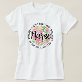Blumenkranke T-Shirt
