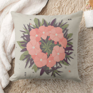 Blumenkranz der Harmonie Kissen