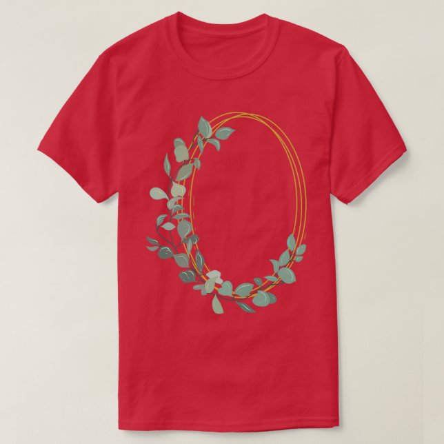 Blumenkranz I Bridal Bouquet Boho Stil T-Shirt (Design vorne)