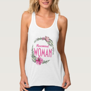Blumenkranz - Phänomenale Frau Tank Top