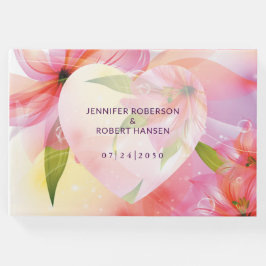 Blumenkraut-Dewdropings Hochzeit Gästebuch