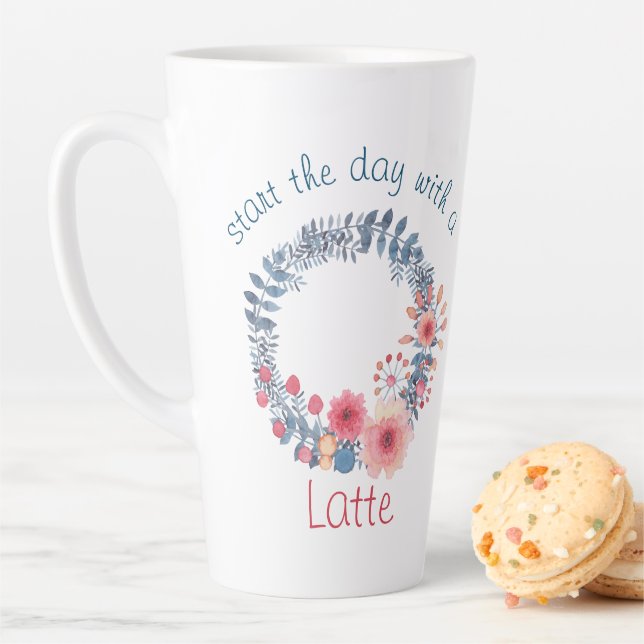 Blumenkraut, Rot, Weiß und Blau Milchtasse (Beispiel)