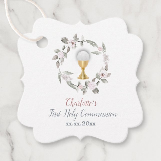 Blumenkreis der ersten Kommune Geschenkanhänger (Vorderseite)