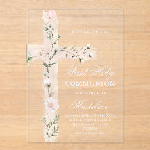 Blumenkreuz Erste Kommune