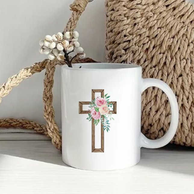 Blumenkreuz Kaffeetasse (Von Creator hochgeladen)