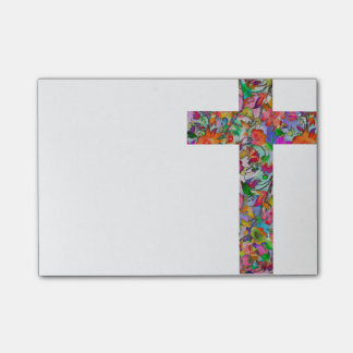 Blumenkreuz Post-it Klebezettel