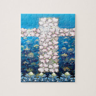 Blumenkreuz Puzzle