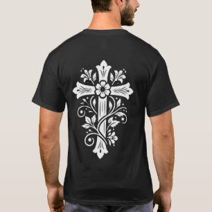 Blumenkreuz T-Shirt