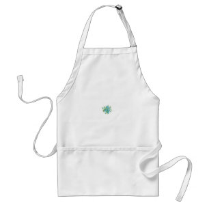 Blumenküchenschürze   Eleganter Backstil Schürze