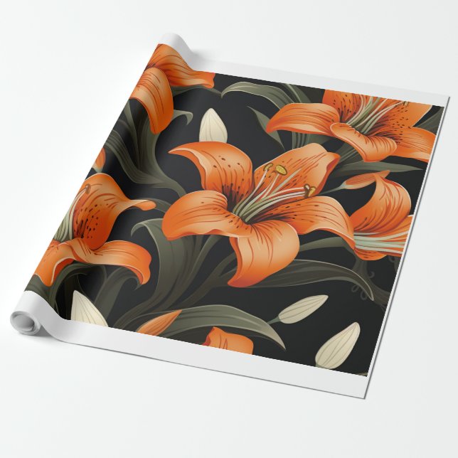 BLUMENKUNST #1 GESCHENKPAPIER (Ungerollt)
