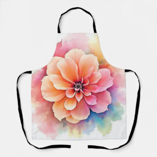 Blumenkunst enthüllt Design Schürze