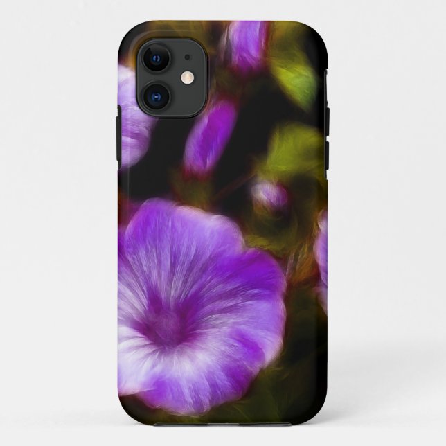 Blumenkunst - Esoterisches Petunias Case-Mate iPhone Hülle (Rückseite)