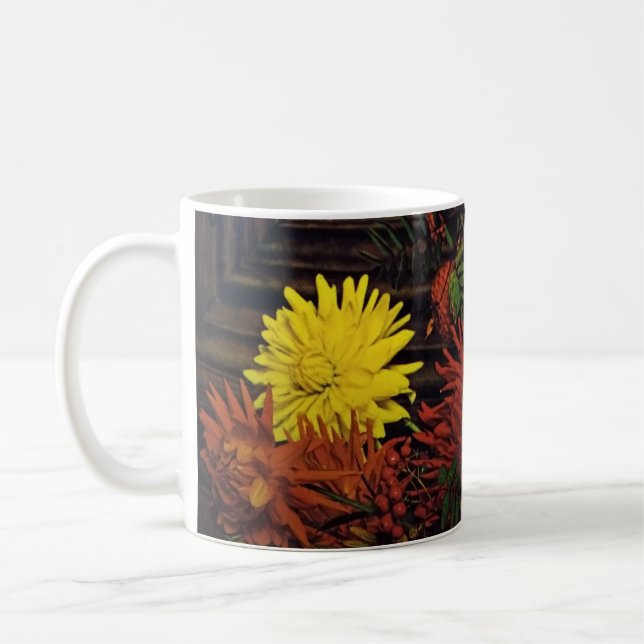 Blumenkunst Kaffeetasse (Links)