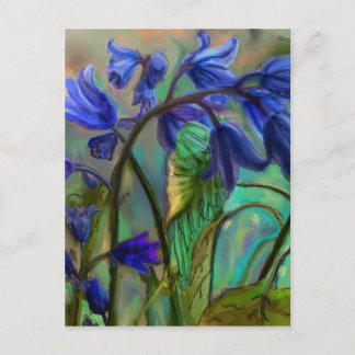 Blumenkunst Postkarte