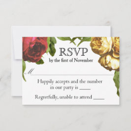 Blumenkünstlerhochzeit RSVP