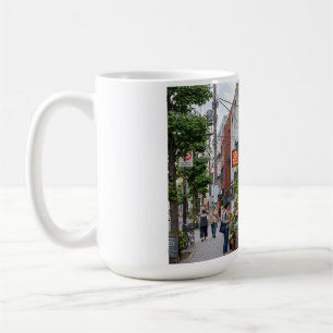 Blumenladen Straßen Tasse - Japanischer Blumenmark