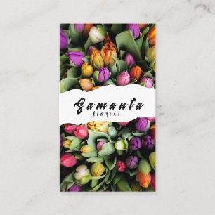 Blumenladen Visitenkarte