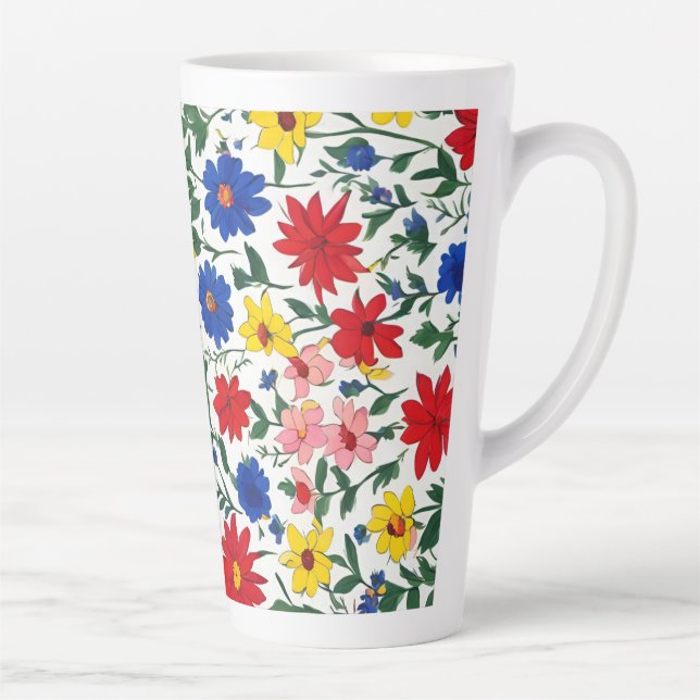 BlumenLarge Milchtasse (Rechts)