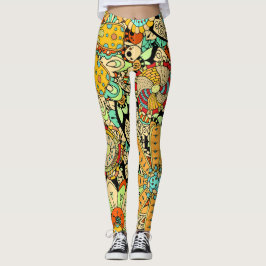 Blumenleggings Leggings