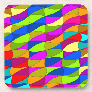 Blumenleistungsverwirrung Getränkeuntersetzer