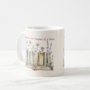 Blumenliebhaber Buch Kaffeetasse
