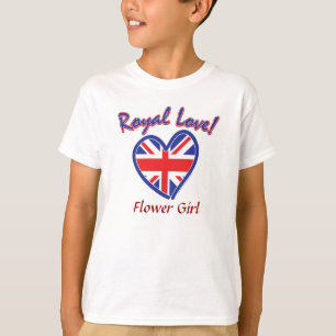 Blumenmädchen/Königliche Hochzeit T-Shirt