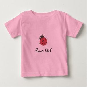 Blumenmädchen Oberteil Baby T-shirt