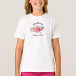 Blumenmädchen Rosa Blumenzwiebelblume T - Shirt<br><div class="desc">Blume Girl Pink Blütenblume Hochzeitsfeier T - Shirt Machen Sie Ihre Blume Mädchen ein besonderes Gefühl mit diesem lustigen T - Shirt!</div>