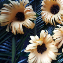 Blumenmaldecke