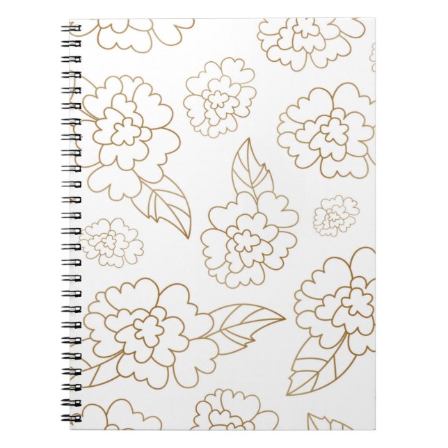 Blumenmandala 2 notizblock (Vorderseite)