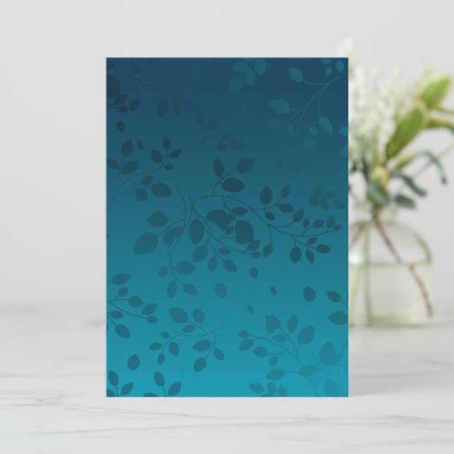 Blumenmandala 6 karte (Stehend Vorderseite)