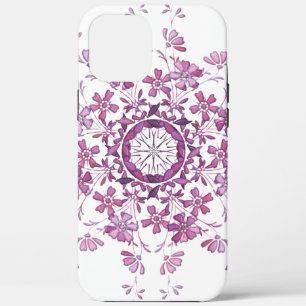 Blumenmandala Vintag lila Case-Mate iPhone Hülle
