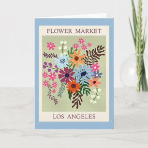 Blumenmarkt, Los Angeles, Karte