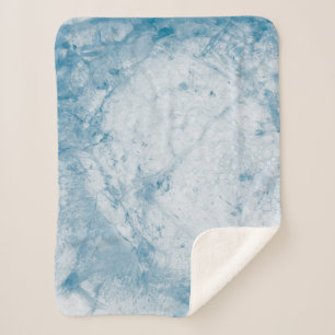 Blumenmatratze blau-weiß sherpadecke