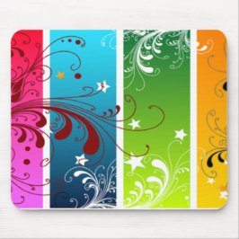 BLUMENMAUSUNTERLAGE MOUSEPAD