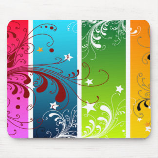 BLUMENMAUSUNTERLAGE MOUSEPAD