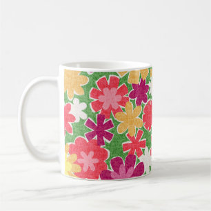 Blumenmischung Kaffeetasse
