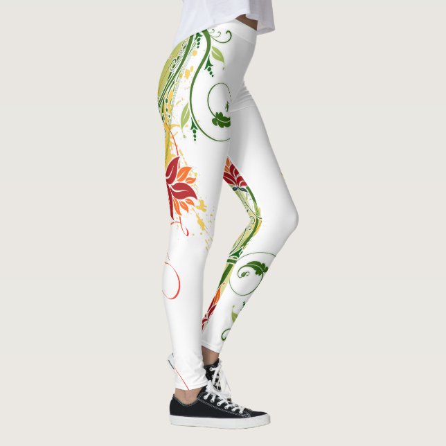 Blumenmode 1 leggings (Rechts)