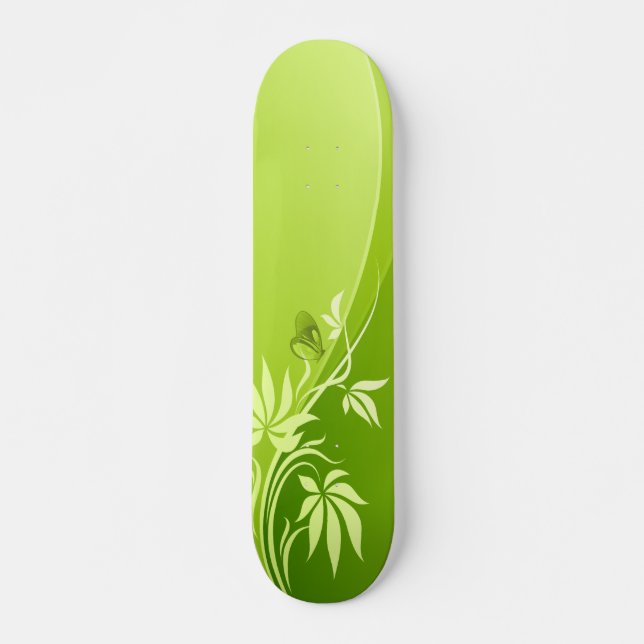 Blumenmode 4 Skateboard (Vorne)