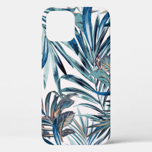Blumenmode tropisches Vintage-Muster mit Palme Case-Mate iPhone Hülle