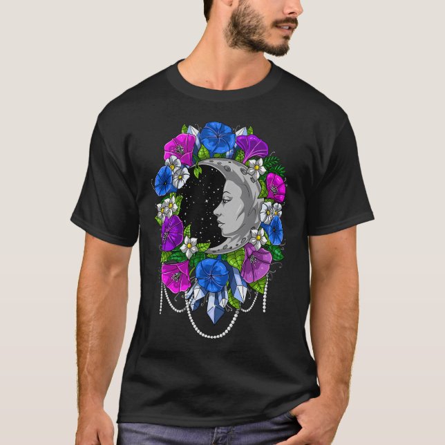 Blumenmond T-Shirt (Vorderseite)