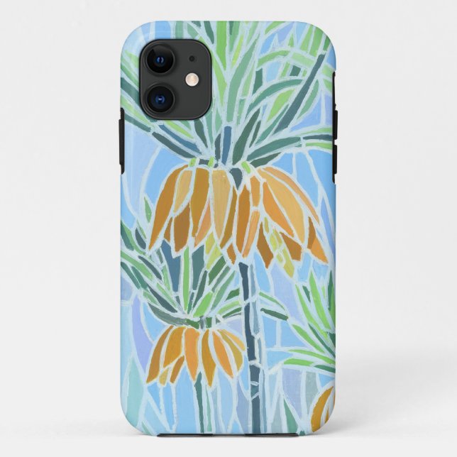 Blumenmosaik iPhone 5 Case-Mate Selten dort Hülle (Rückseite)