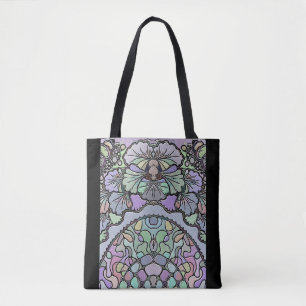 Blumenmosaik-Muster für abstrakte lila Pansy-Mosai